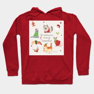 Meowy Christmas Hoodie